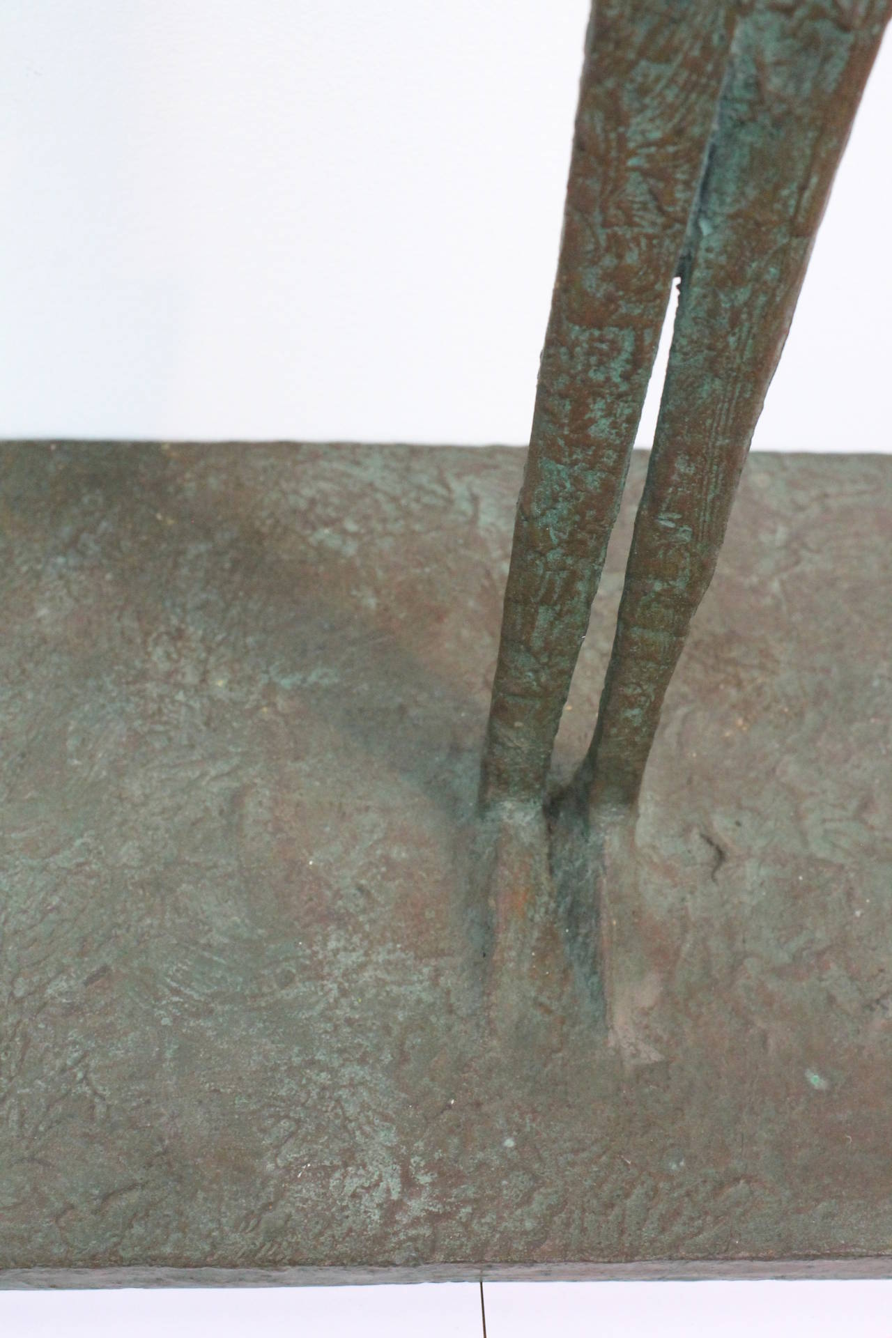 Mid-Century Modern Bronze Harriet Kittay Modernist Figurative Sculpture For Sale
