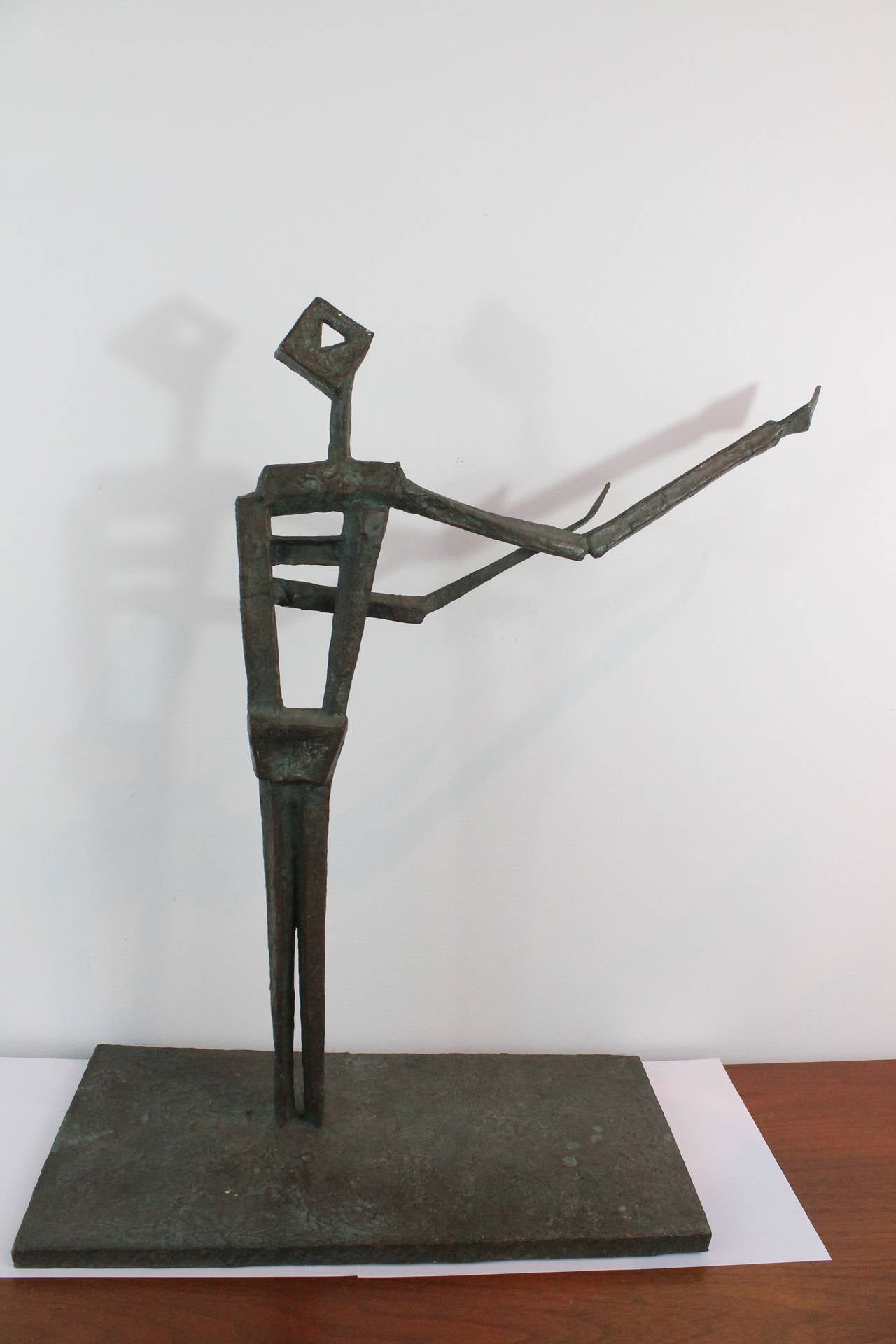 Bronze Harriet Kittay Modernist Figurative Sculpture For Sale 3