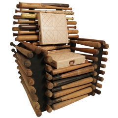 Baseball Bat Chair