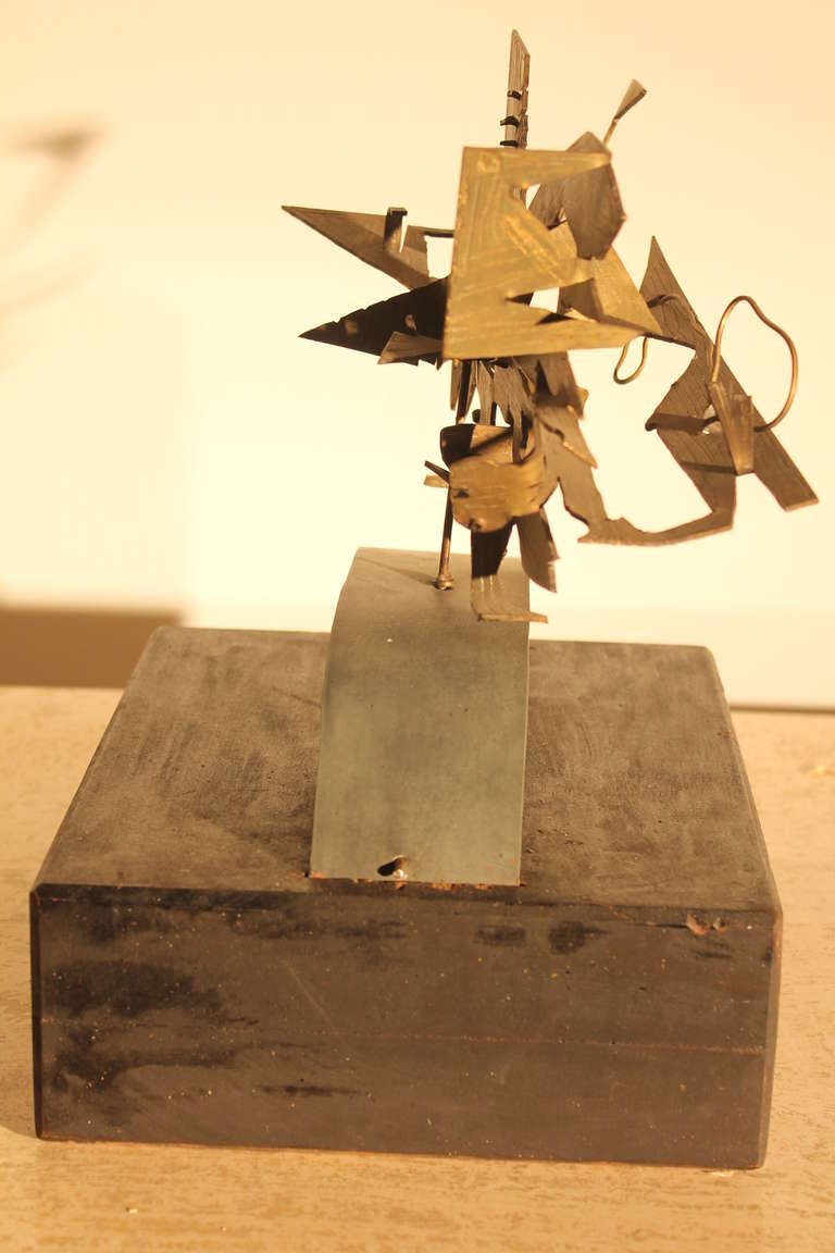 Mid-20th Century 1960 Modernist Angular Arthropod Sculpture