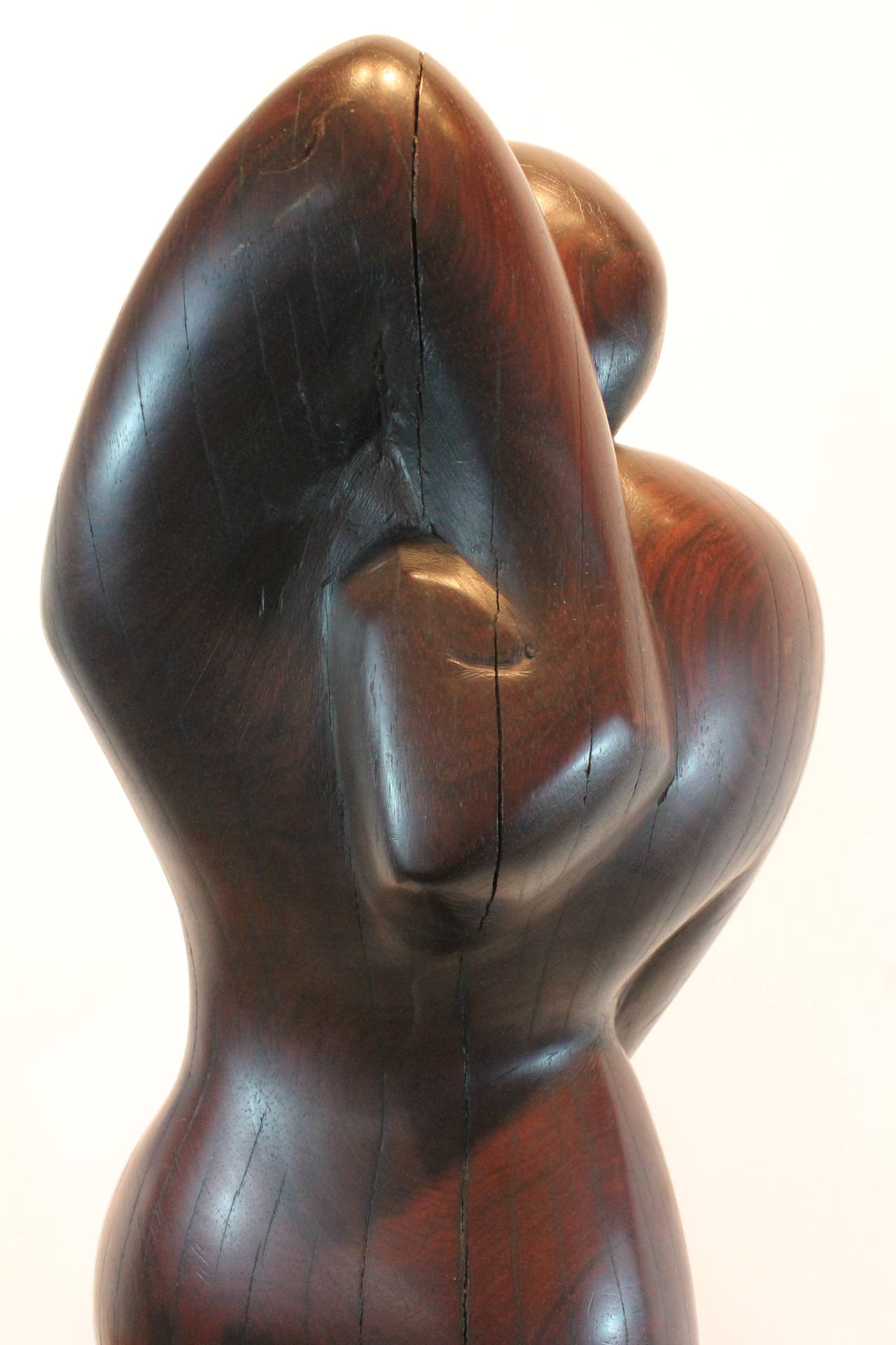 Modernist French Carved Figurative Sculpture 4