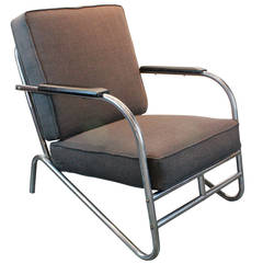 Streamline Art Deco Lounge Chair
