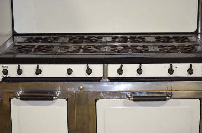 Metal Vintage Magic Chef Eight Burner Stove