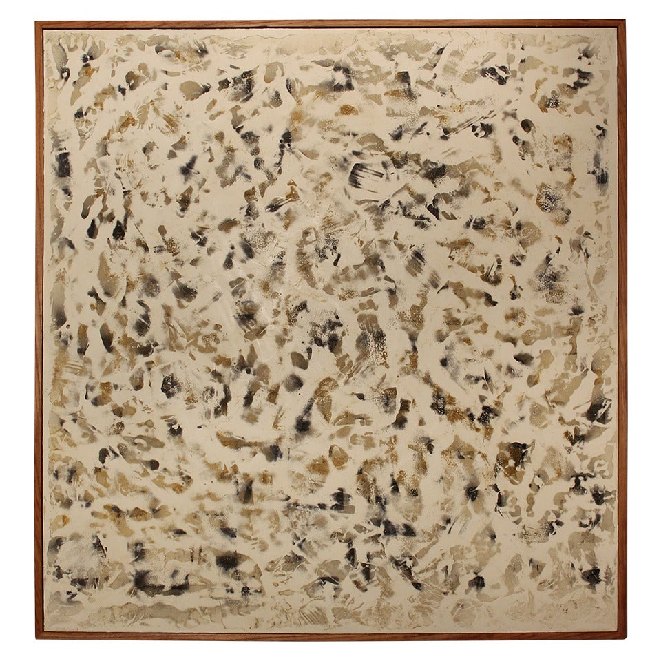 Abstract Encaustic by Bruce Hawkins For Sale