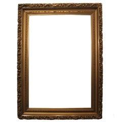Large 1906 Gilt and Gesso Frame