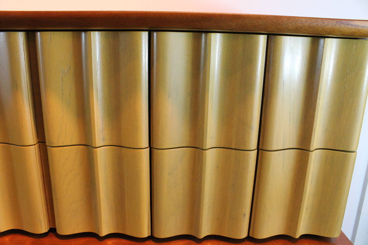 Mid-20th Century Mid-Century Modern Sculptural Stacked Chest of Drawers For Sale