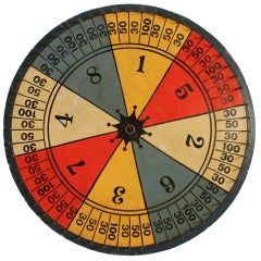 Colorful Carnival Gameboard Wheel