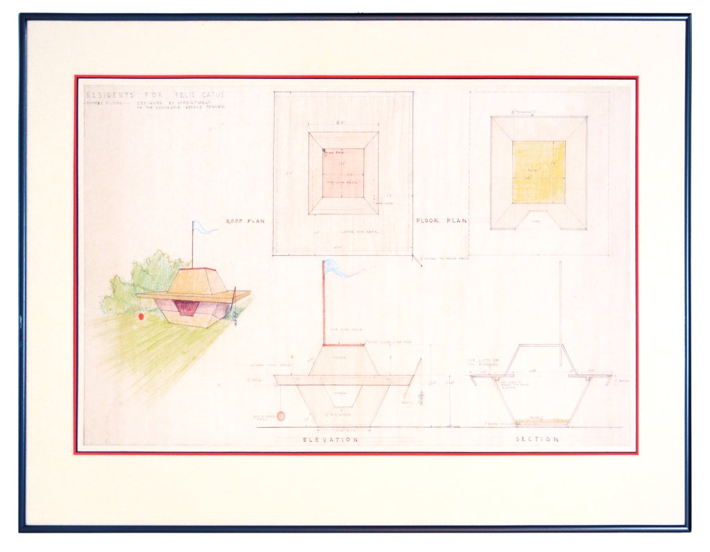 American Office of Frank Lloyd Wright Cat House