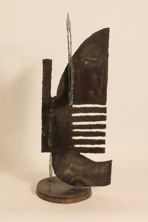 Late 20th Century Moderne Brutalist Sculpture