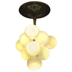 Sputnik Type Italian Mid Century Modern Chandelier
