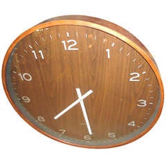 Millers Mid Century Modern Oversized Clock