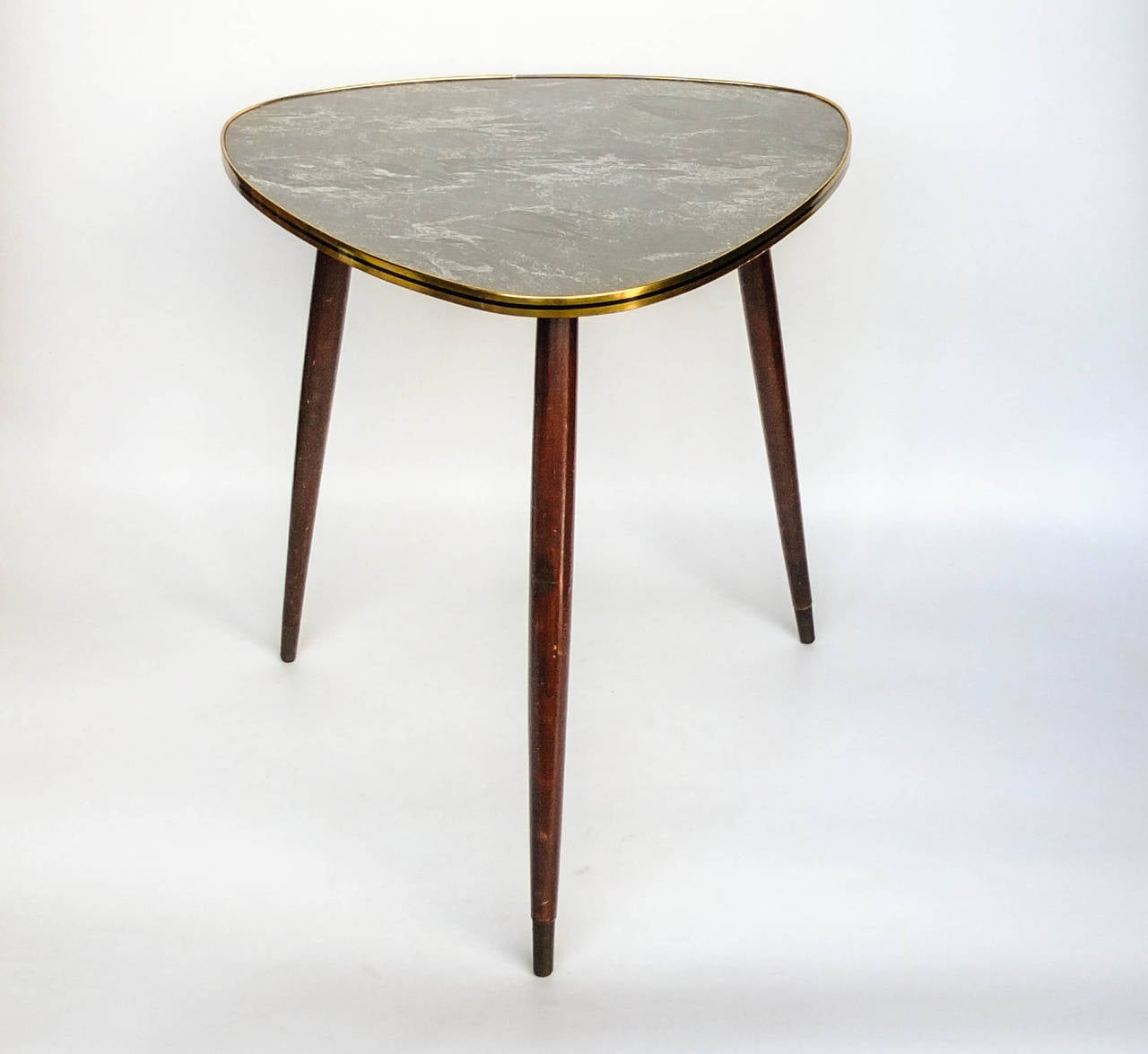 Tall Mid Century Coffee Table / Tripod Table