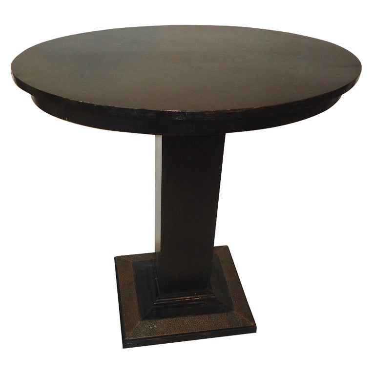 Vienna Secession   1910  Thonet Table with Brass For Sale