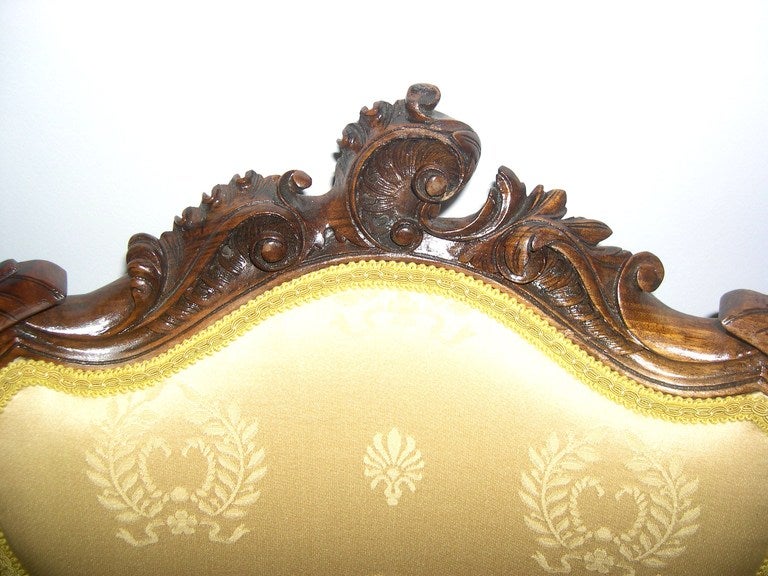 Baroque SUPER SALE! -  Superb French  Louis XV 19 c  Walnut Sofa/ settee For Sale