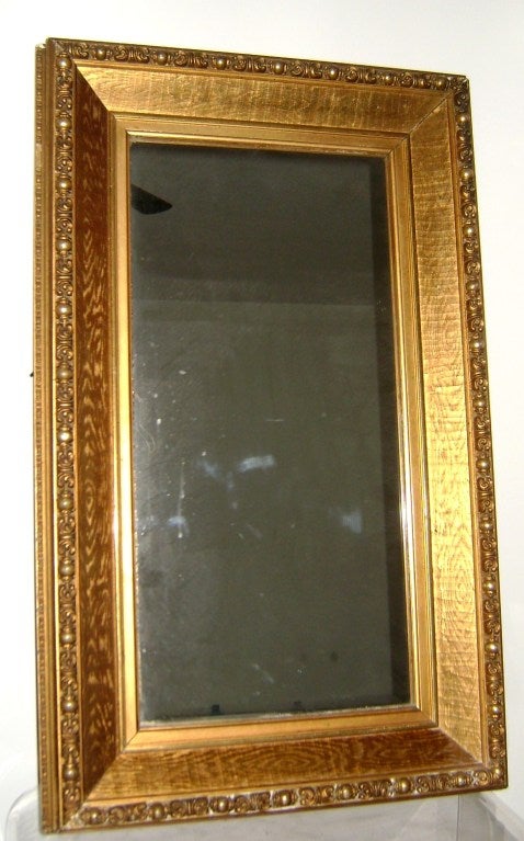 Gustavian Antique 19th c.Gilded Frame Mirror