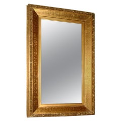 Gustavian Antique 19th c.Gilded Frame Mirror