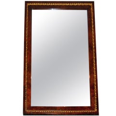 Superb Walnut and gold Early Bidermeier Mirror