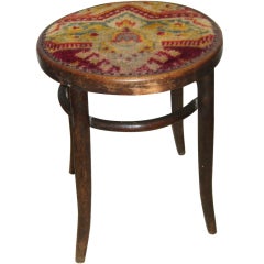 Antique Thonet Bentwood Stool