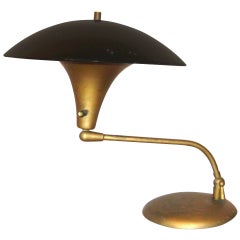 Antique Stilnovo Style Industrial Desk/ Table Lamp Art Deco