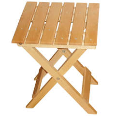 6 pcs of 20 th c Modern Folding stools