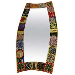 Mosaic Murano Glass Mirror