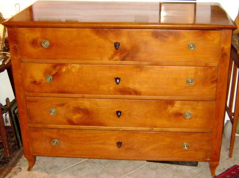 Austrian Biedermeier Cherrywood Chest of Drawers