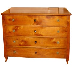 Austrian Biedermeier Cherrywood Chest of Drawers