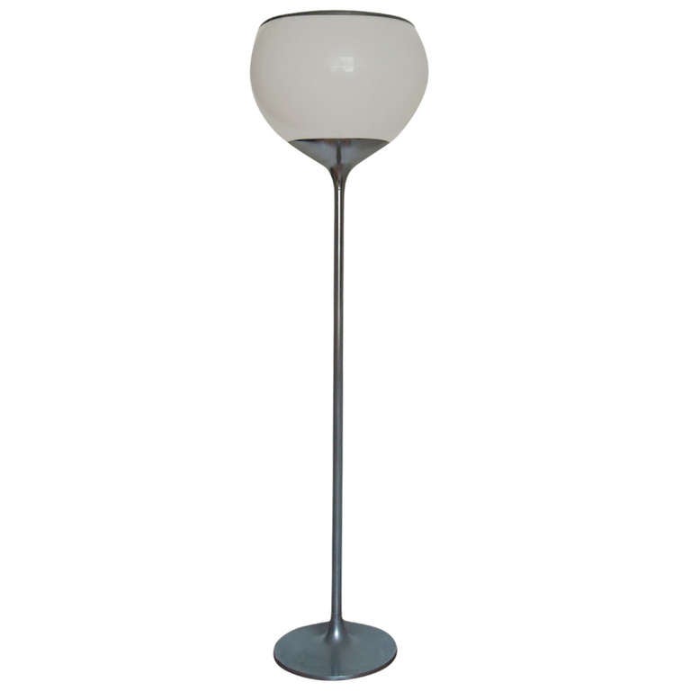 Mid Century Modern Globe Floor Lamp For Sale at 1stDibs