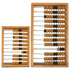 Two Russian Vintage Abacuses Calculators