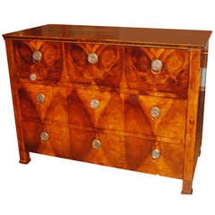 SALE! Early Biedermeier  1820 19 th c Viennese Walnut Commode