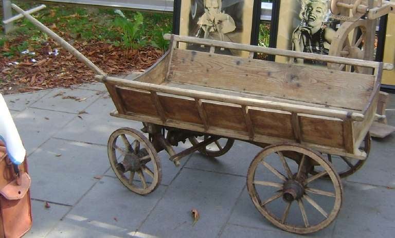 Small Antique Farm Cart in perfect condition