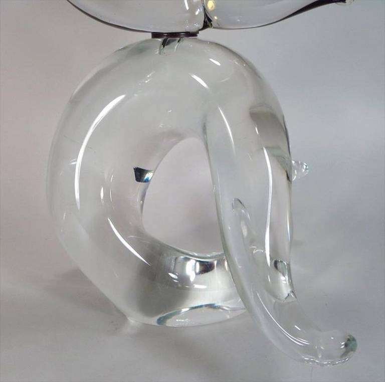 SALE-Oscar Zanetti Italian Modern Glass Fish Sculpture For Sale 3