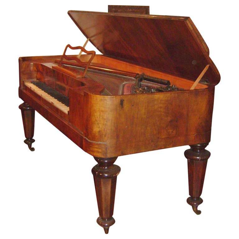 Antque 19th Century Famous Richard Lipp Piano Forte at 1stDibs