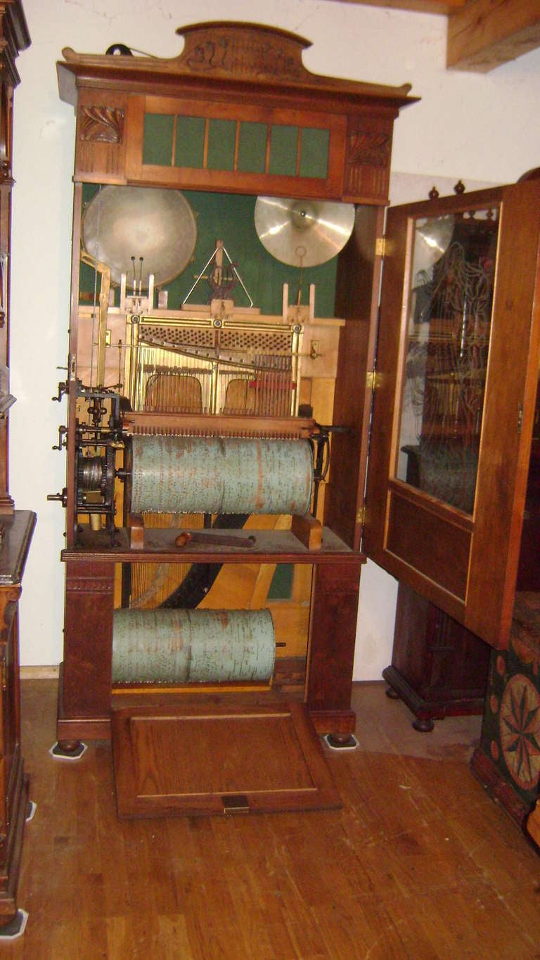 German 19 th c Antique Polyphon - Musical Mechanical Instrument