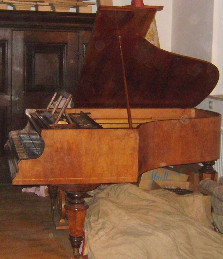 Austrian Antique 1873  Vieneese Grand Piano