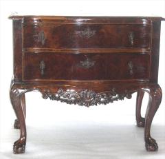 19th c. European Chippendale Style Chest of Drawers/Commode