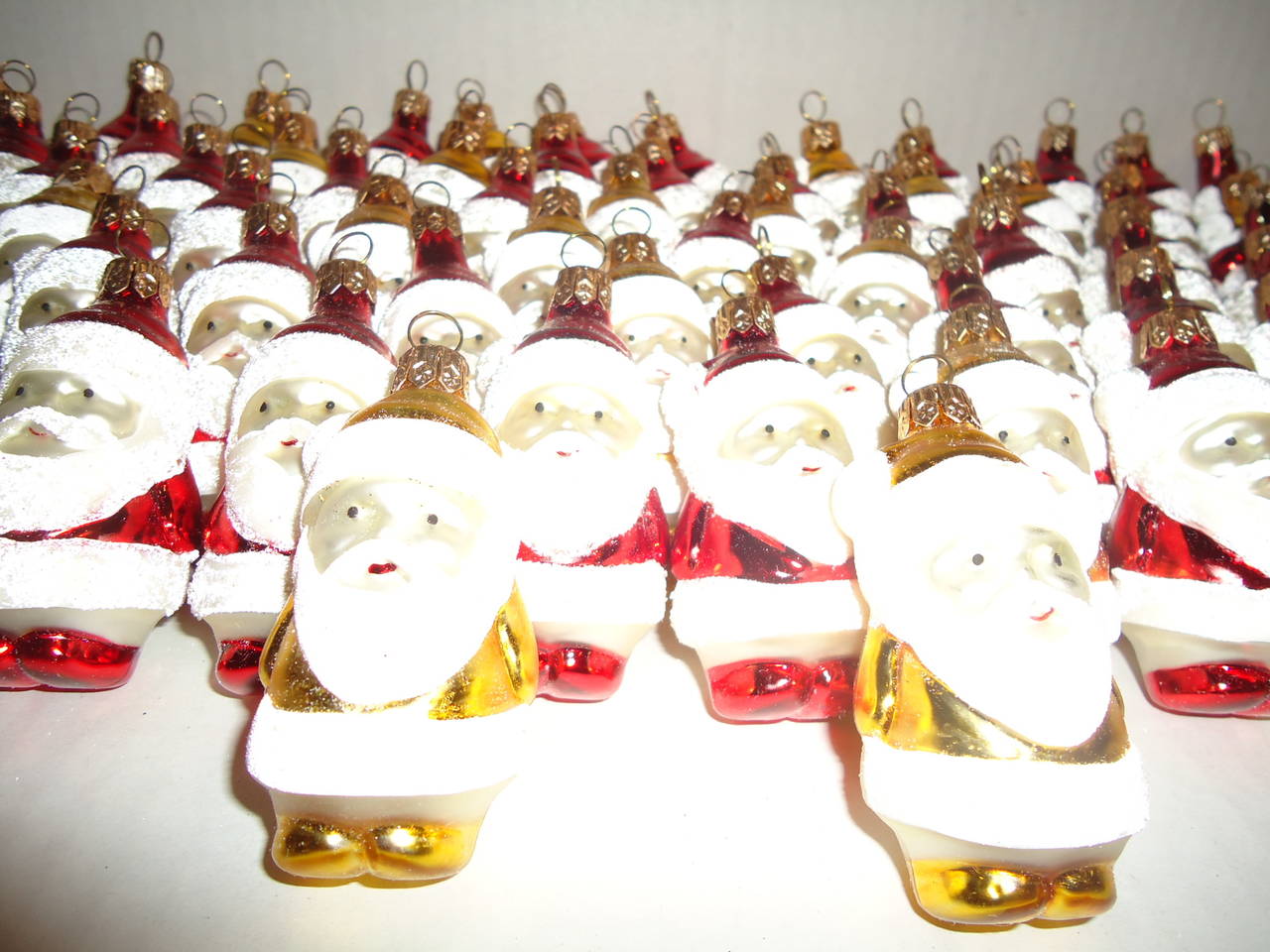 20th Century 150 pcs Vintage Christmas Ornaments Santa's Army