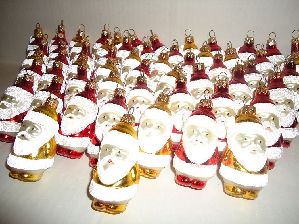 150 pcs Vintage Christmas Ornaments Santa's Army In Excellent Condition In Boca Raton, FL