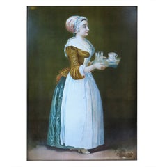 Advertising Sign 'La Belle Chocolatiere' Walter Baker & Co. Ltd., circa 1900