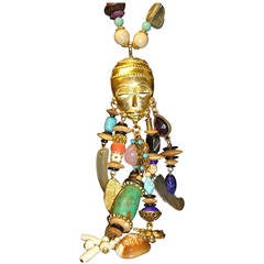 Spectacular Vintage Fashion necklace by Vrba