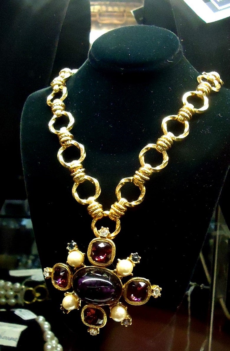 Gerard Yosca fashion jewelry necklace.