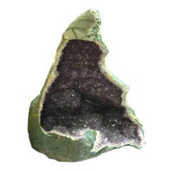 Incredible Large Mineral Purple Amethyst Geode Natural Stone