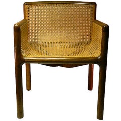 Mid-Century Cane Chair