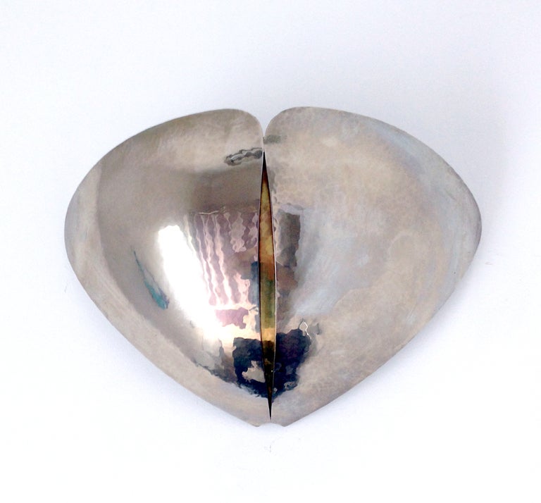 Four hammered chrome wall sconces Grag Studios