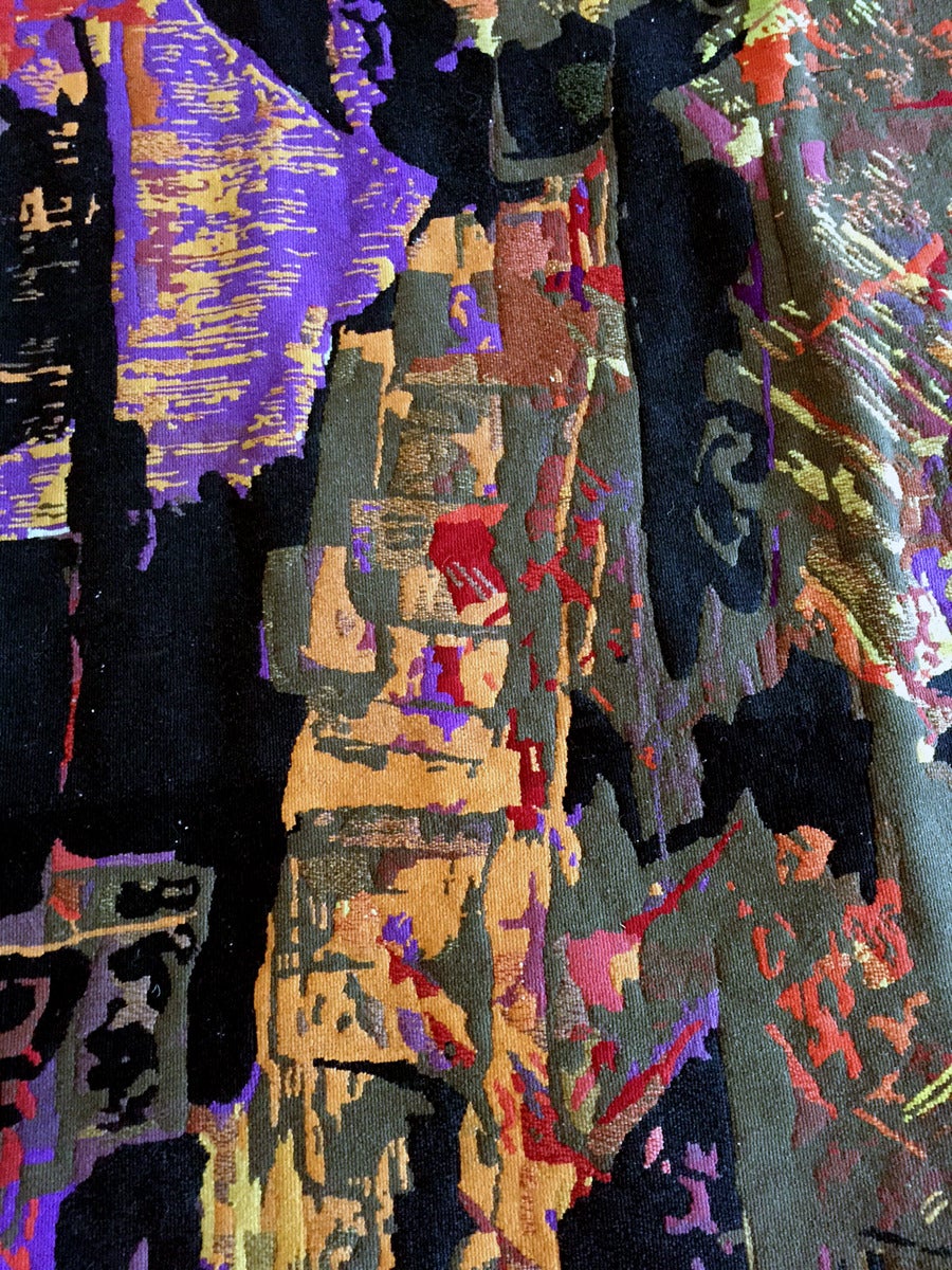 Une grande tapisserie abstraite moderniste de Mathieu Mategot Bon état - En vente à Atlanta, GA