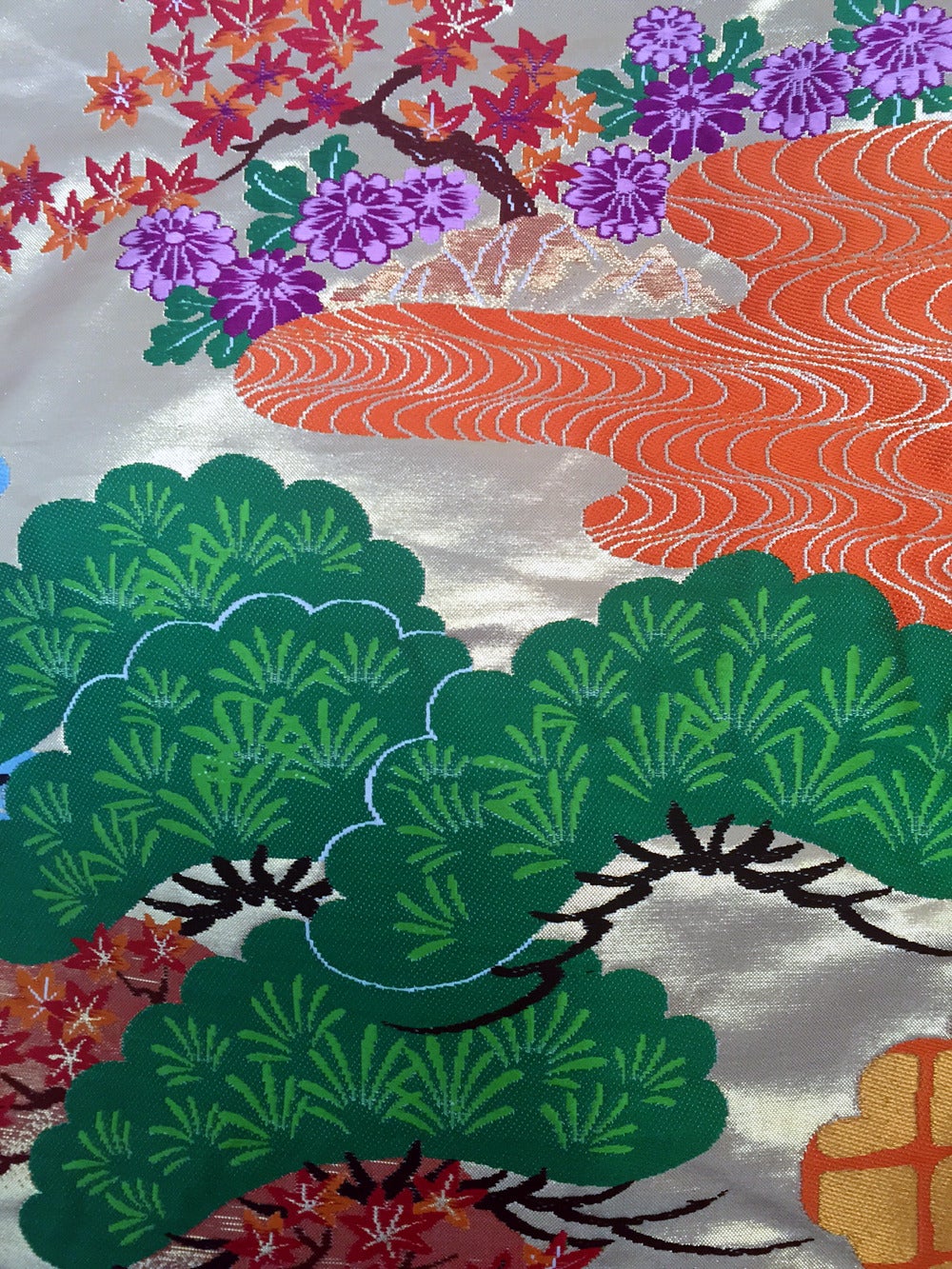 Vintage Japanese Silk Ceremonial Kimono 1