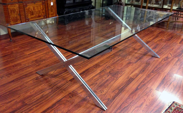 Mid-Century Modern A Rare Large Table by John Vesey