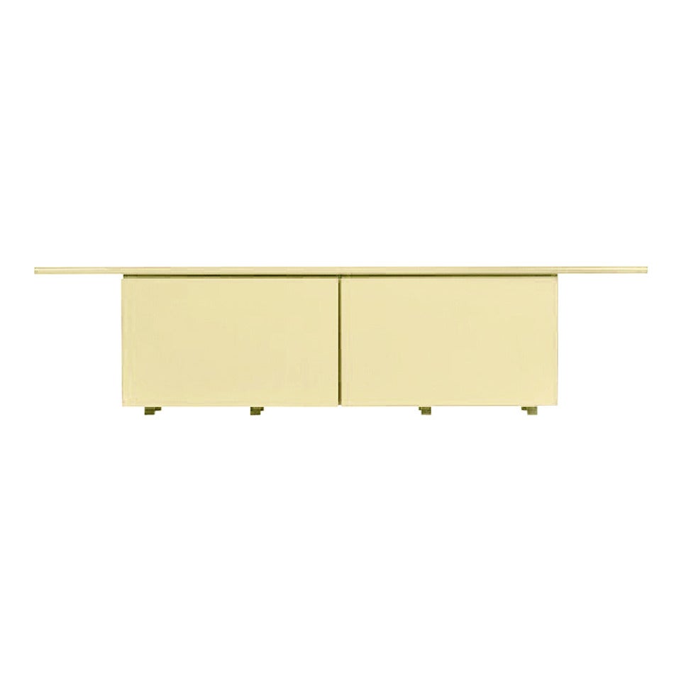 Large Italian Lacquered Credenza by Acerbis