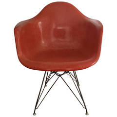 Früher Fiberglas-Schalenstuhl DAR von Charles Eames für Herman Miller