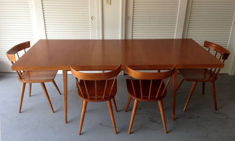 Maple Set of Six Chairs Paul McCobb Planner Group